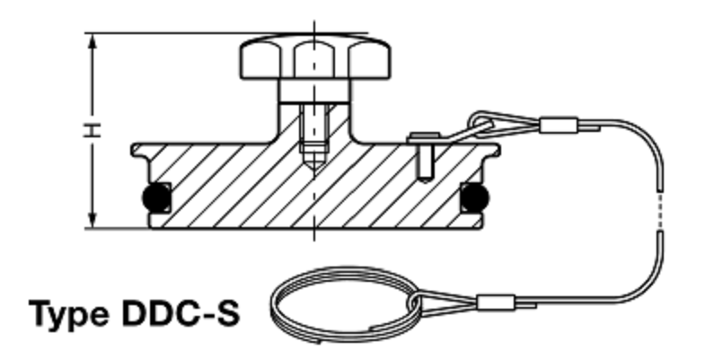 ELAFLEX  DDC S 干式断开联轴器防尘塞